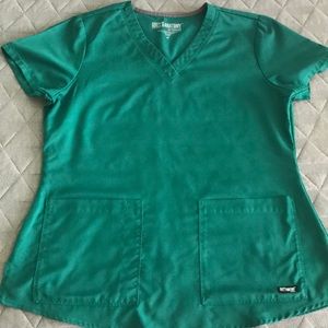 Greys Anatomy size M (shirt) size M Tall (pants)